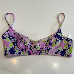 Victoria's Secret Purple and Green Bralette
